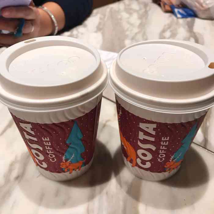 costa coffee(福州路店)-"一直听说costa咖啡好喝.和.