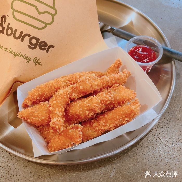 &burger盒里汉堡-香脆鸡柳图片-福州美食-大众点评网