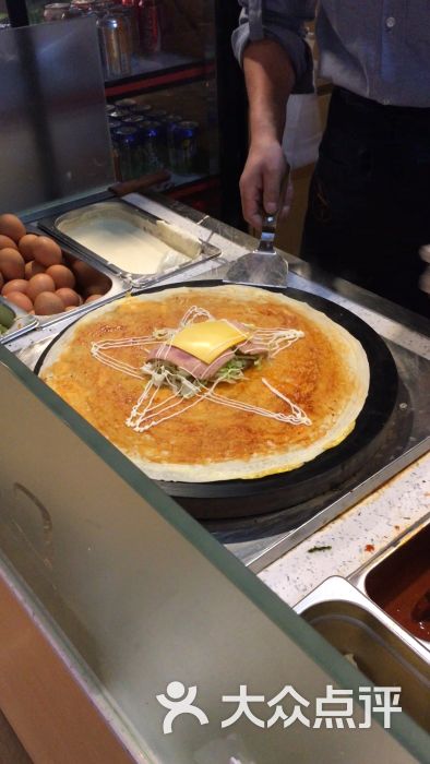 芝士火腿煎饼