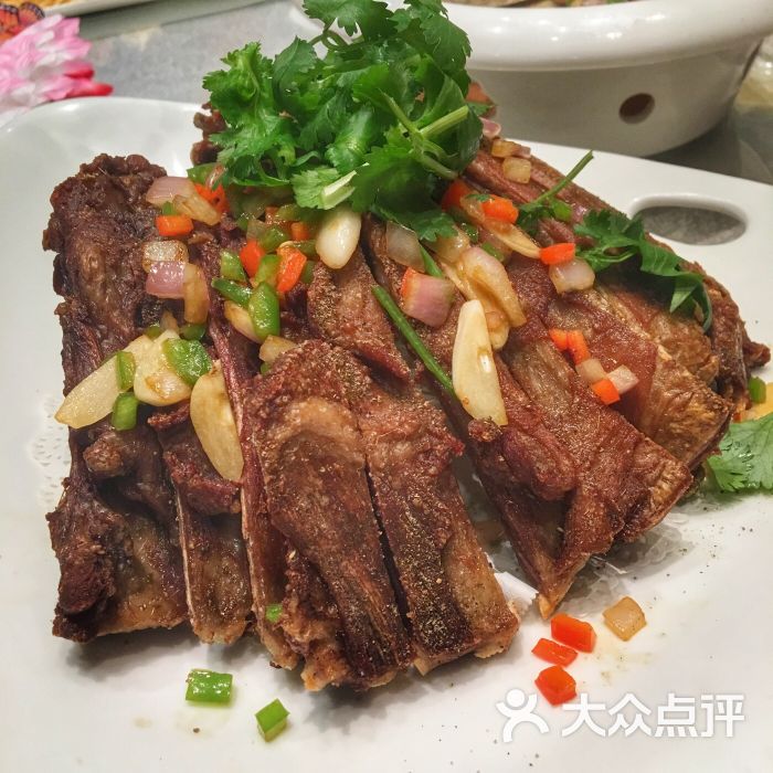 高佳庄大酒店(定海店)手撕孜然羊排图片 第939张