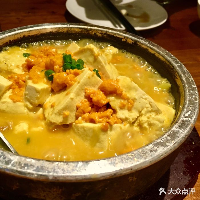 石锅海胆豆腐