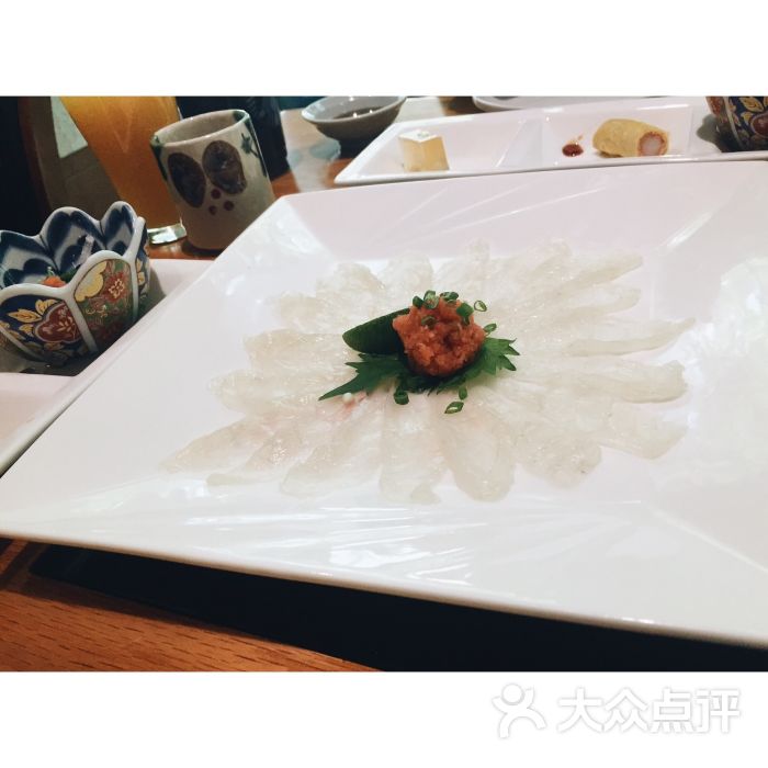 河豚鱼刺身