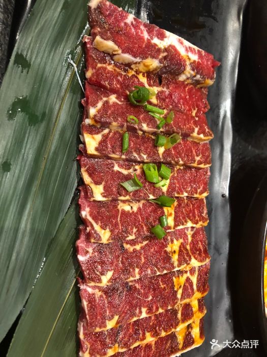 九田家黑牛烤肉(万德庄店)牛裙肉图片