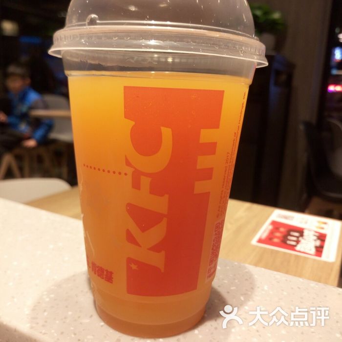 肯德基九珍果汁饮料图片-北京快餐简餐-大众点评网