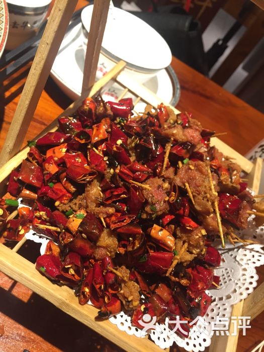 牙签羊肉