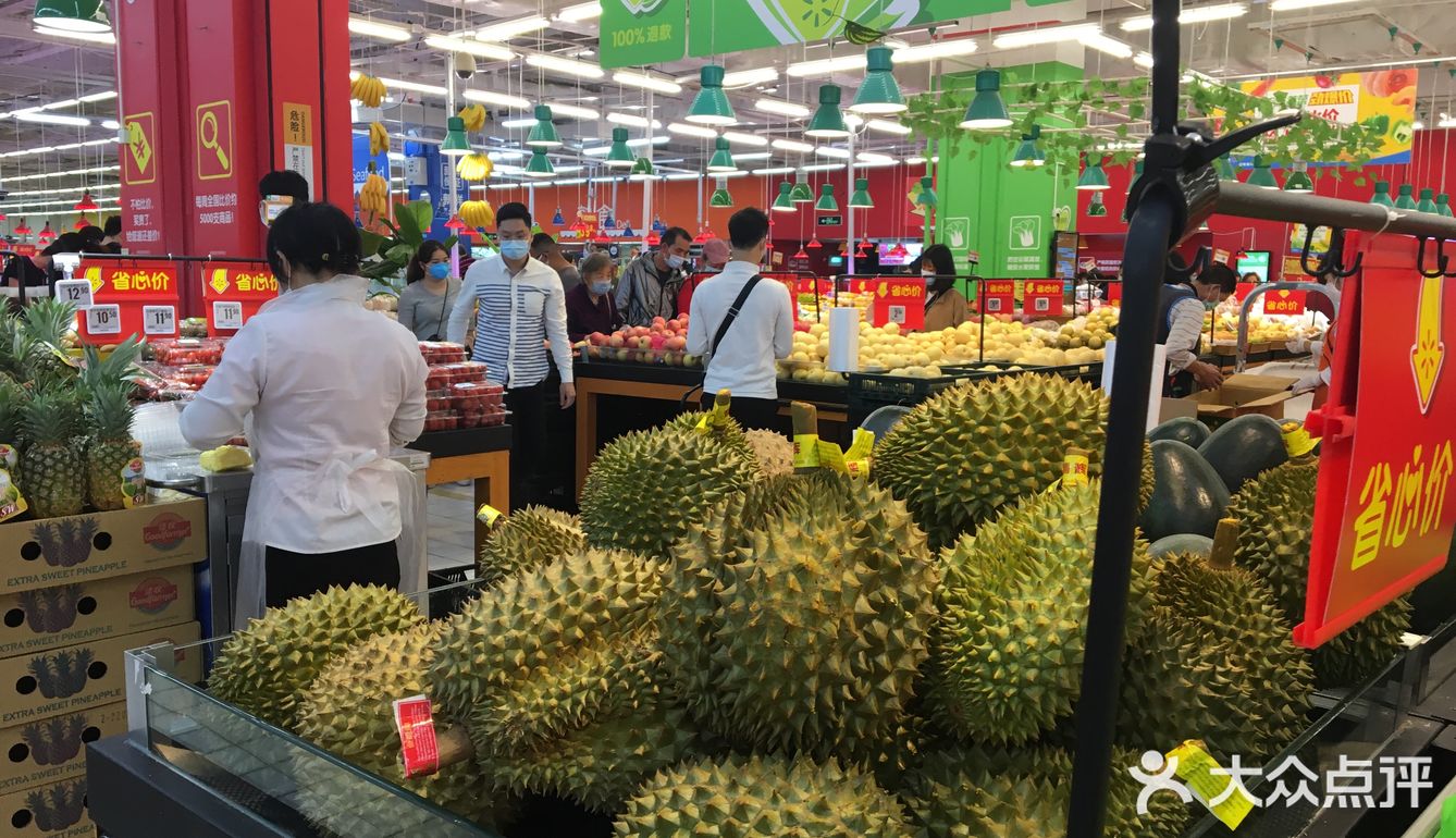 沃尔玛天河棠下店在家附近性价比较高的一个大型商场超市