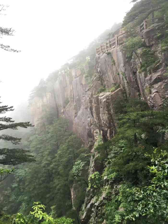 烂柯岩-"黄山上叫得出名的峰,岩,松,石.名字."