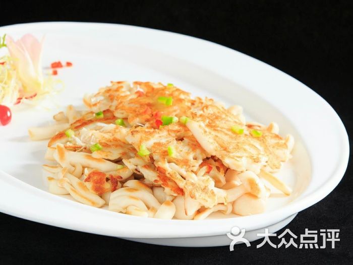 珍菌白玉菇炒蟹肉