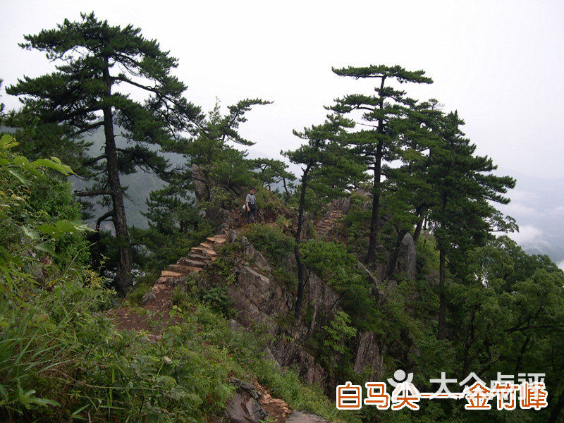 大别山主峰景区白马尖-白马尖——金竹峰图片-霍山县