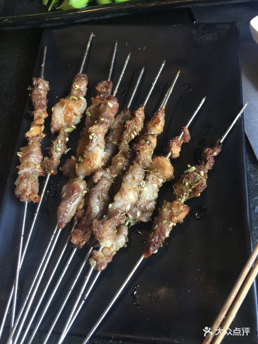 车条小羊肉串