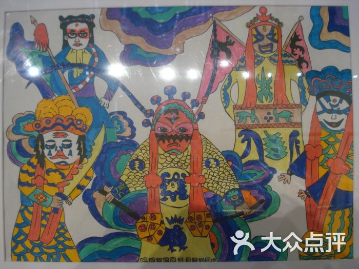 中华艺术宫赵依雯·儿童画《我爱看京剧》图片 - 第1440张