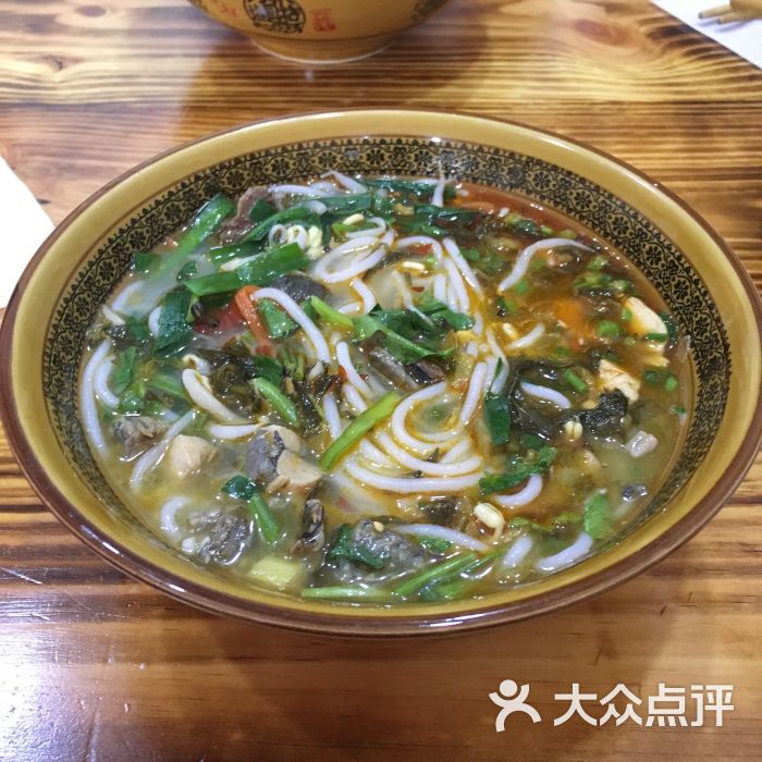 土鸡米线 手绘