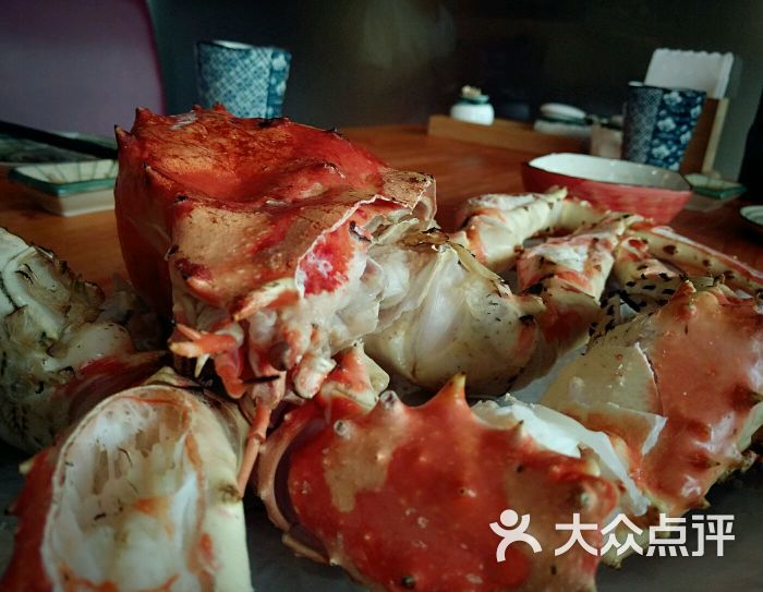 盐烤帝王蟹半只
