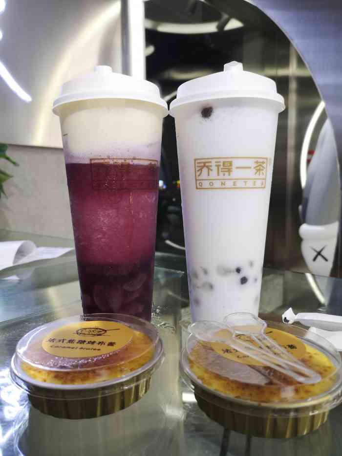 乔得一茶(滨湖万达店"乔得一茶95 南京的奶茶品牌,苏锡常.