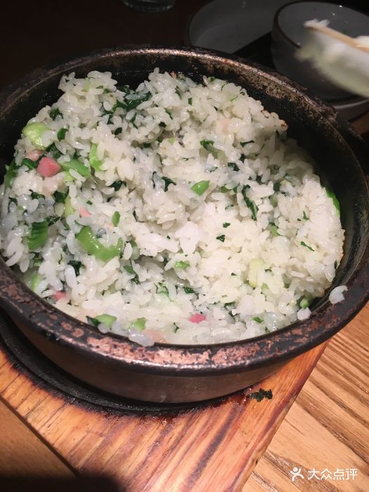 砂锅咸肉菜饭