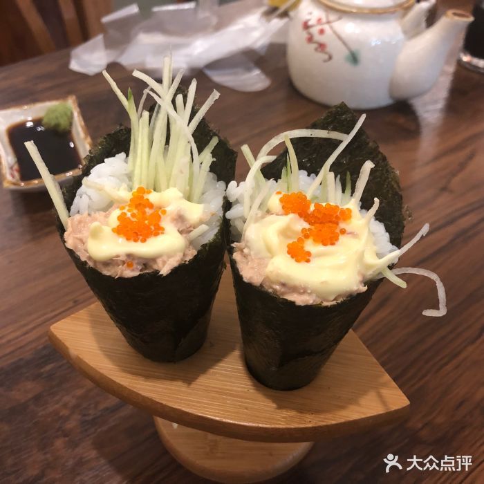 枫柃日式料理吞拿鱼手卷图片 - 第66张