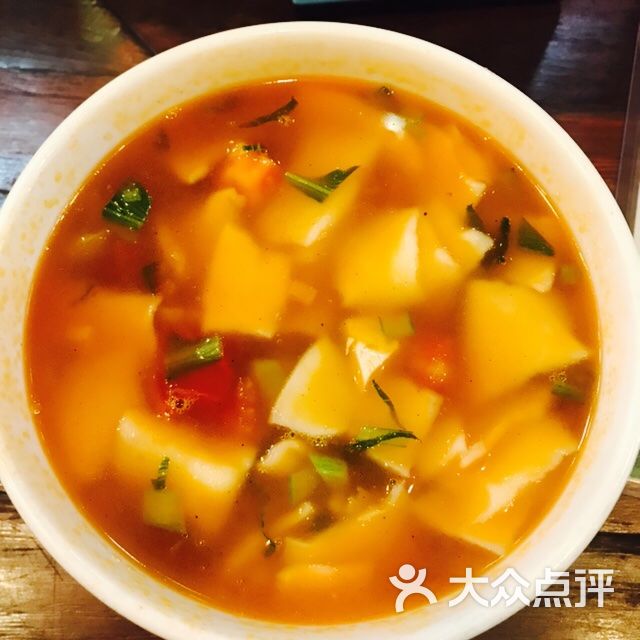 酸汤面片