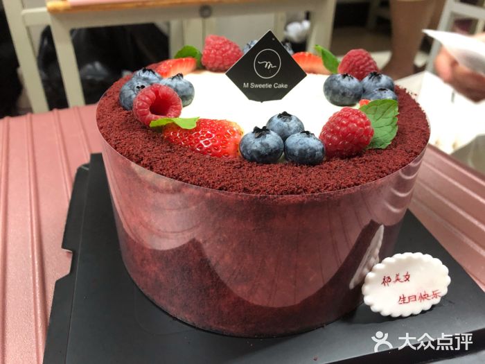 姆们m sweetie cake(三里屯店)魅影红丝绒蛋糕图片