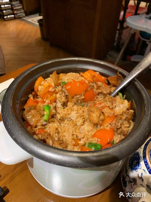 电锅肉汁拌饭