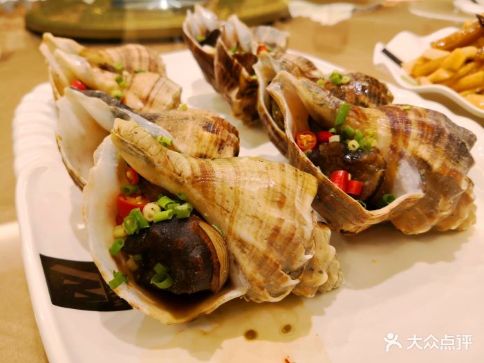 万丰海鲜盛宴盐烤海螺图片 - 第53张