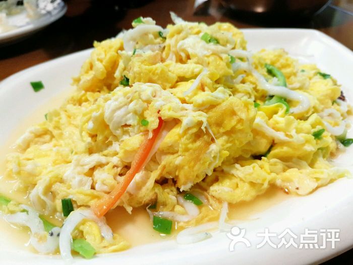 银鱼炒蛋