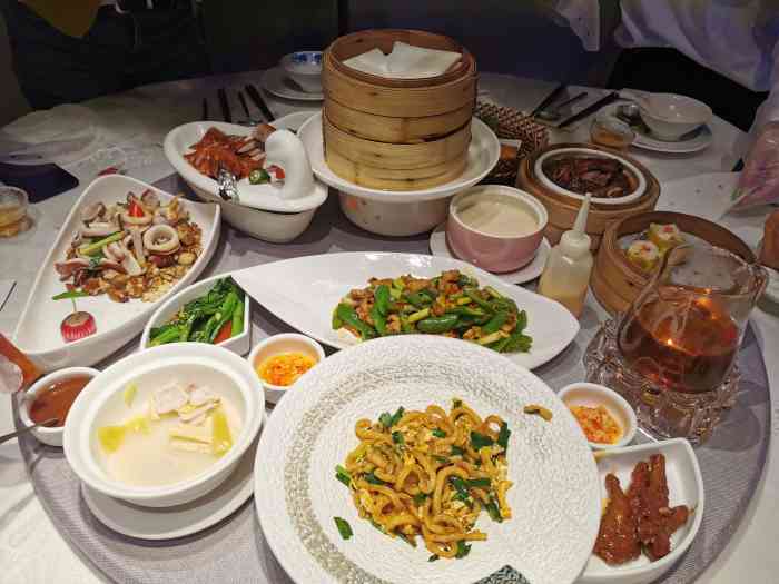 观海酒家(水贝金座店)-"之前特别想试试他们家麻辣虾姑肉,但是前海.