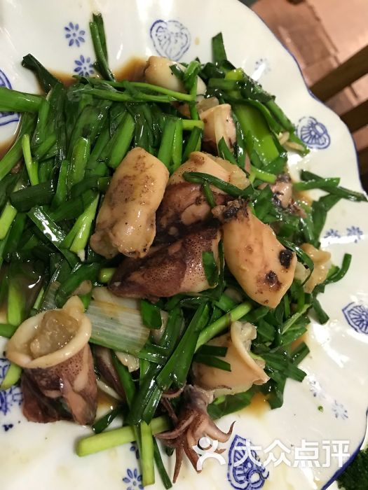 韭菜炒笔管