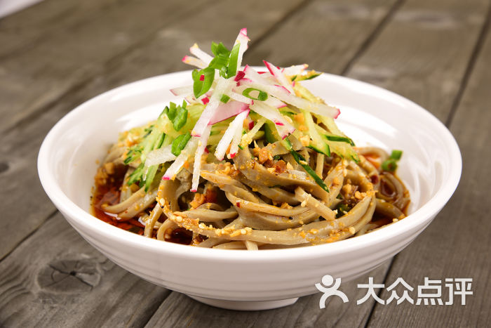 捞汁莜面