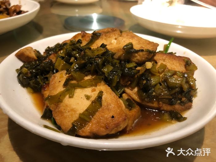 红烧豆腐(雪菜)