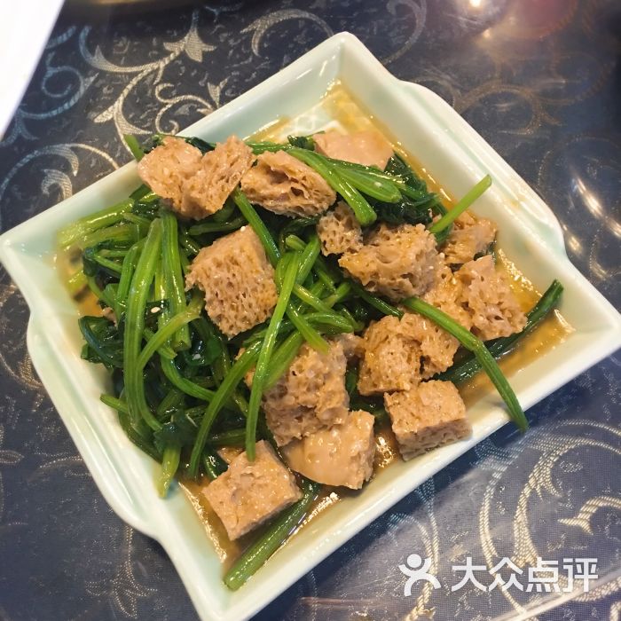 菠菜面筋
