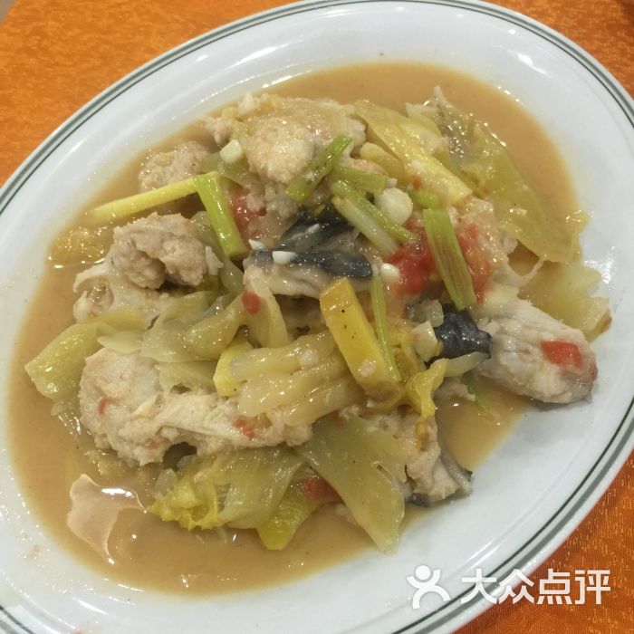麻鱼炒咸菜