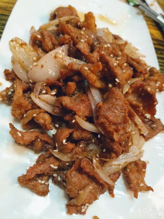 新疆卡尔万清真饭店(棉花巷店)孜然羊肉图片 - 第878张