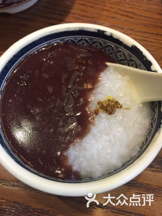 赤豆糊糖粥