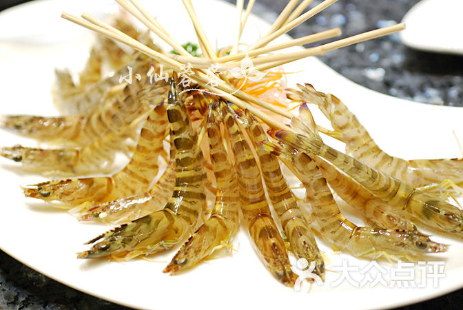 锅德港式肥牛海鲜火锅(淮海中路店)竹签虾图片 - 第15张