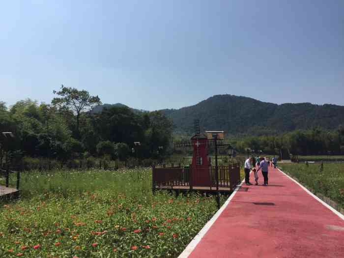 桃花源生态旅游区-"桃花园生态风景区位于上虞区,长塘