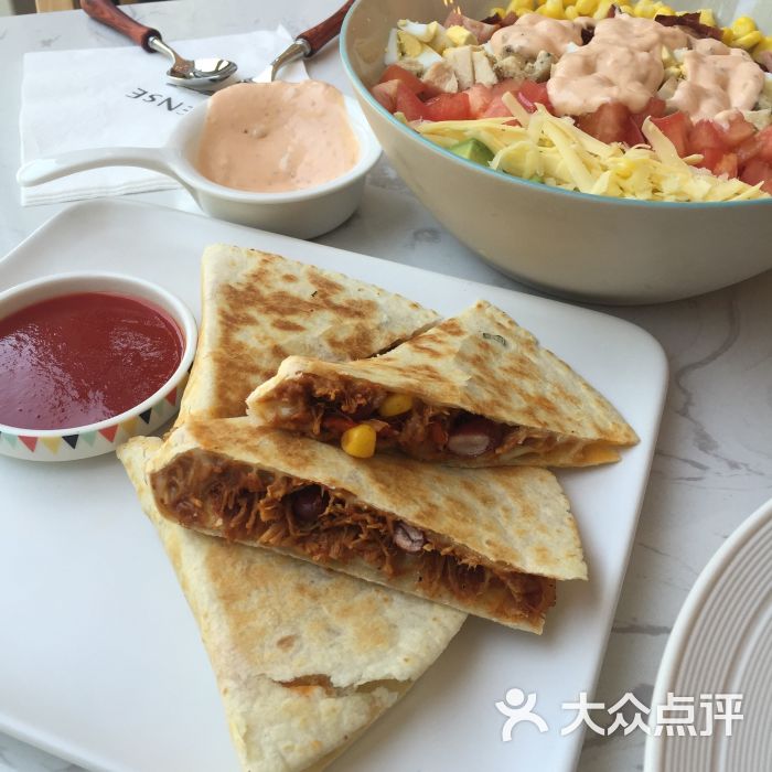 墨西哥芝士鸡肉饼