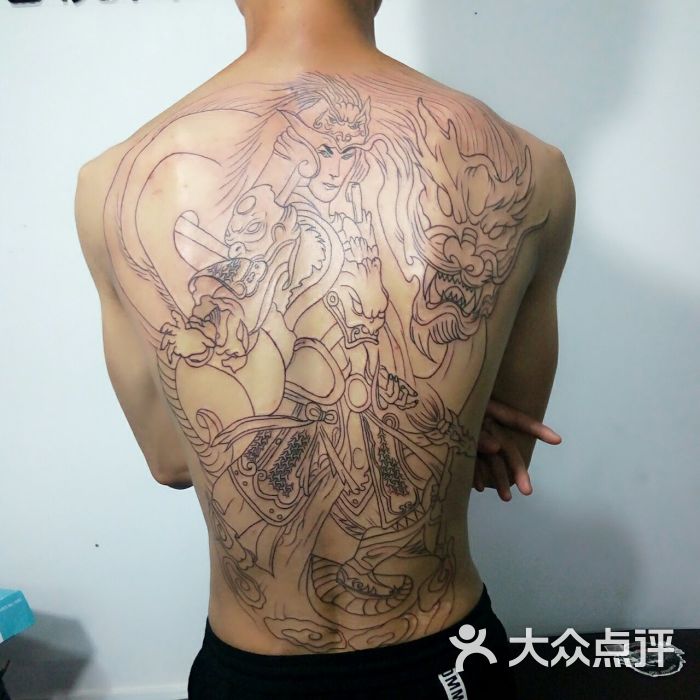 宁波慈溪横河修罗郡纹身上传的图片