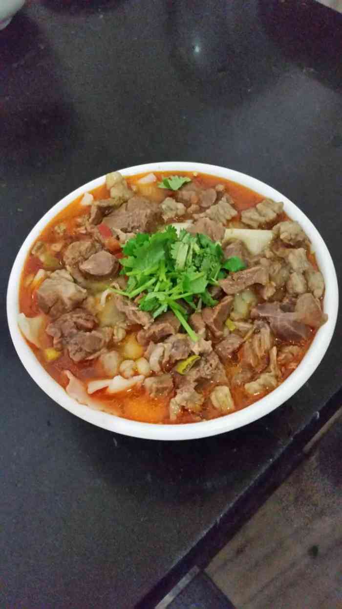 四十铺汪茂元羊肉面(榆林分店)-"点了一碗羊肉面,确切