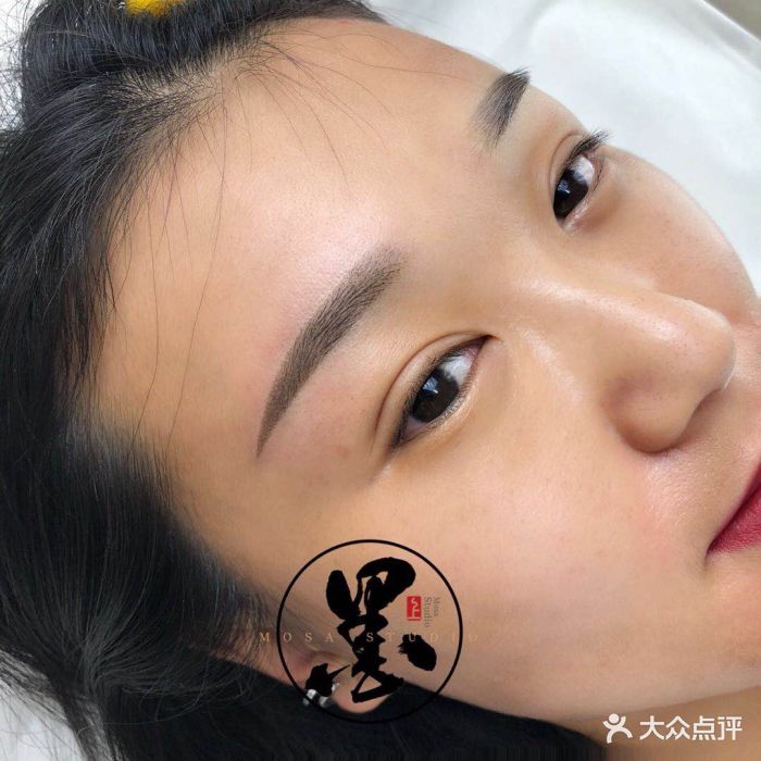 墨上半永久纹绣眉眼唇设计图片 - 第5张