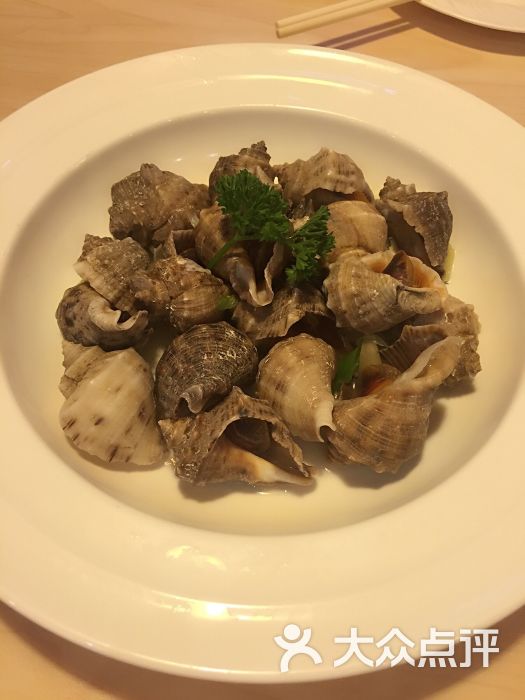 白灼海螺