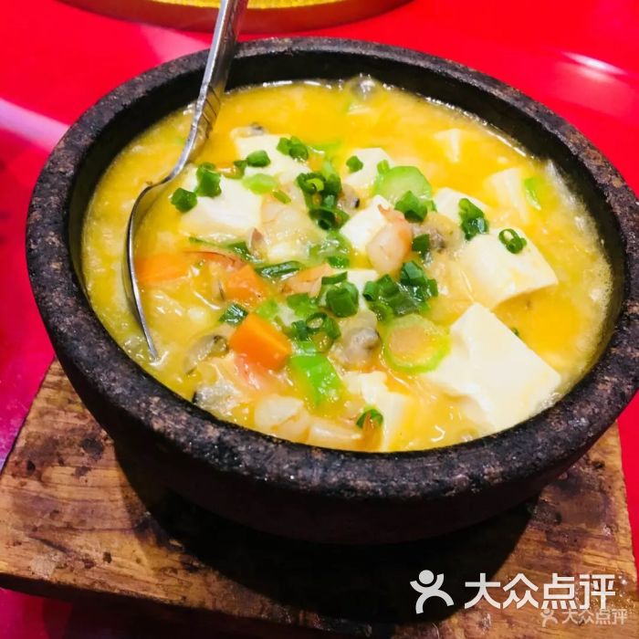 石锅海胆豆腐