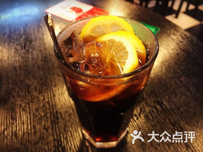 唔咁心茶餐厅(南部商务区店)冰柠檬可乐图片 第6张