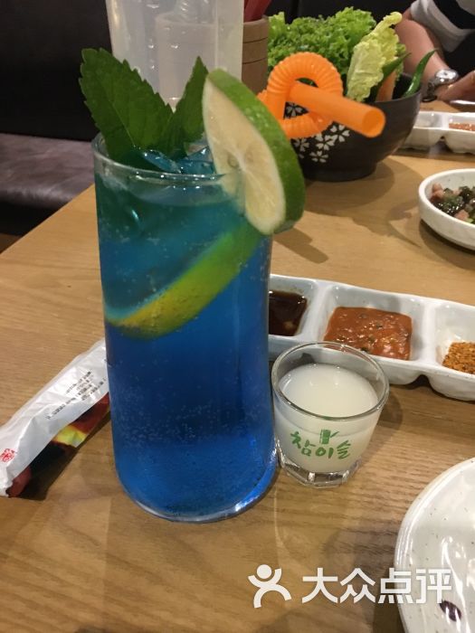 江江水来烧肉料理(近铁店)蓝色气泡水图片 - 第101张