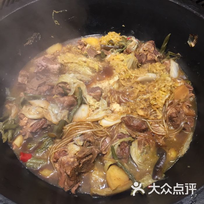 刘罗锅铁锅炖(三百店)脊骨锅图片 第5张