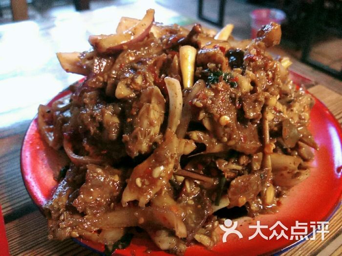 拌鸡架