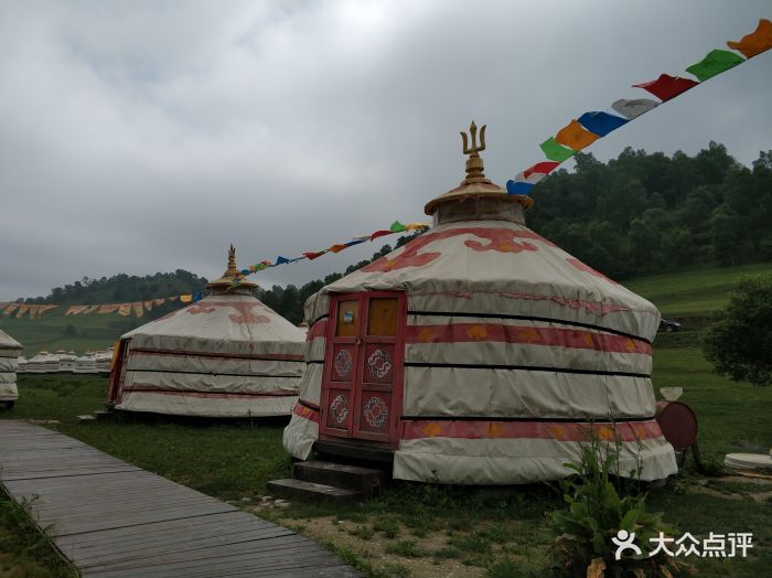 关山牧场蒙古部落蒙古包图片 - 第10张