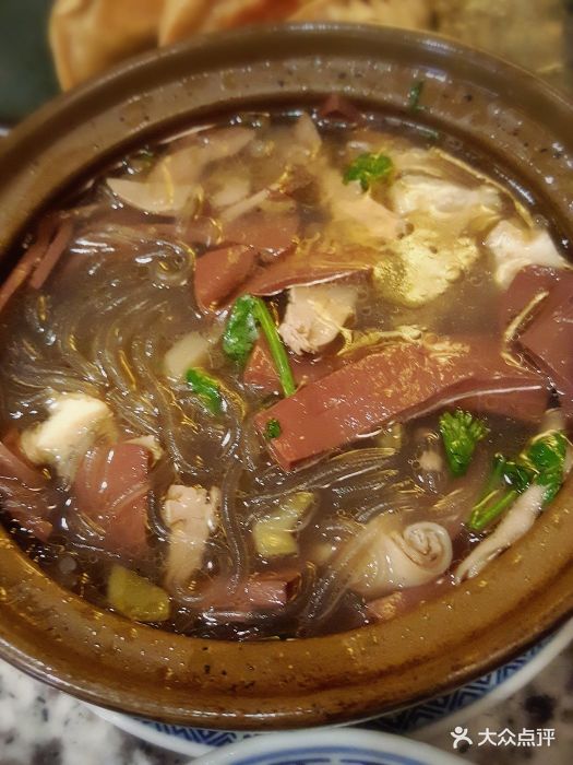南京大牌档(凯德大峡谷店)砂锅鸭血粉丝图片 - 第21张
