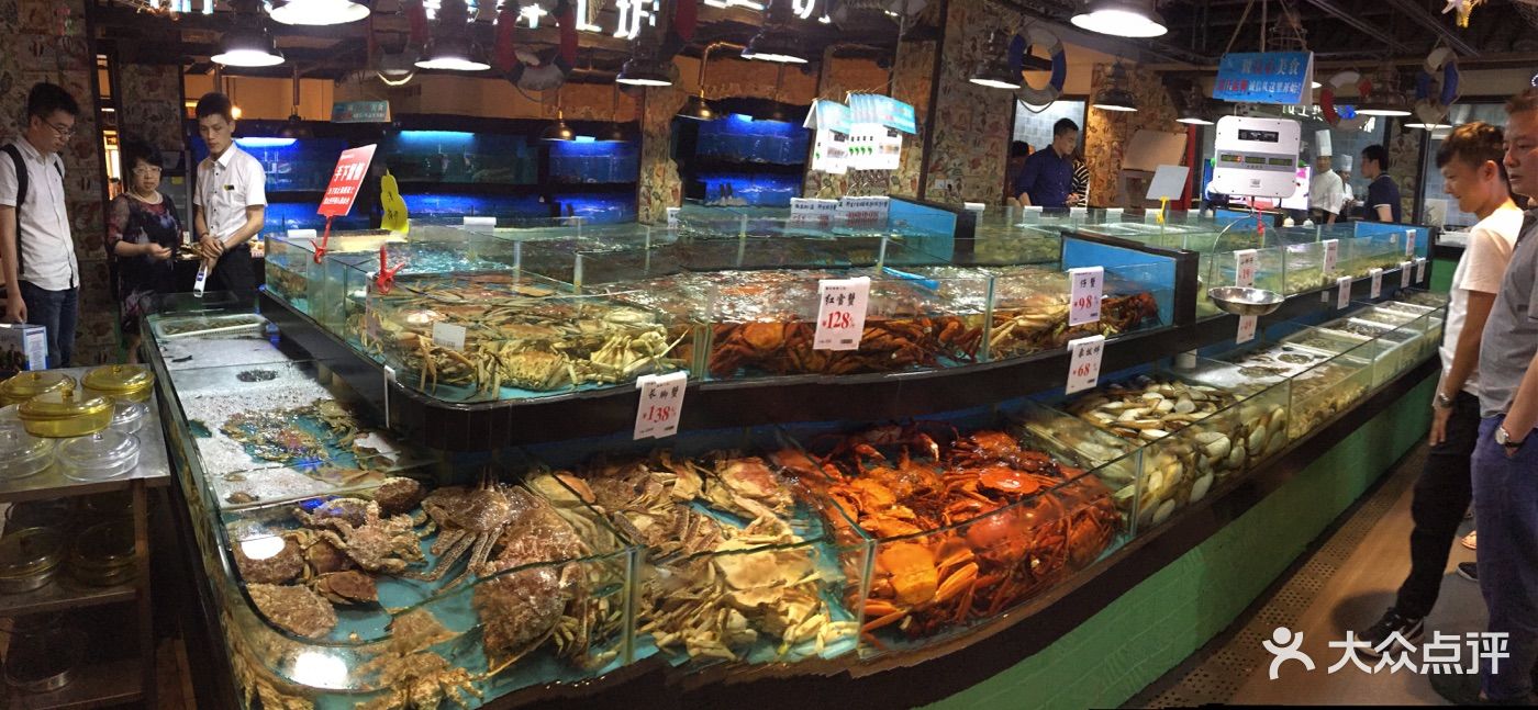丽贝蒸鲜工坊蒸汽海鲜的全部评价-上海-大众点评网