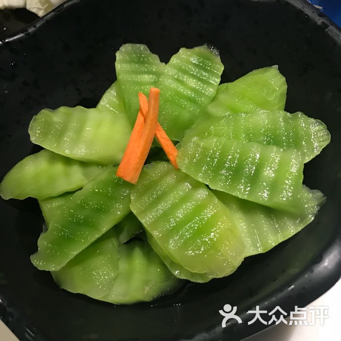 左庭右院鲜牛肉火锅(颛桥万达店)莴笋图片 第11张