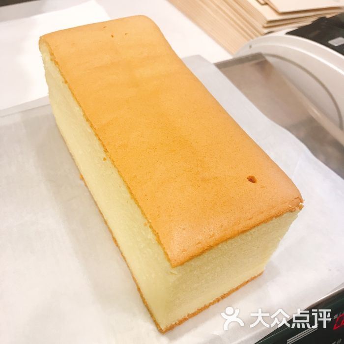 台拾记古早味现烤蛋糕(大光路店)招牌原味蛋糕图片 - 第1张